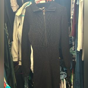 Free people long sleeve sweater dress